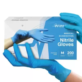 445035686653 FIFTHPULSE Nitrile Disposable Gloves Latex