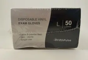 48914 FIFTHPULSE Disposable Gloves Medical Latex Powder #3