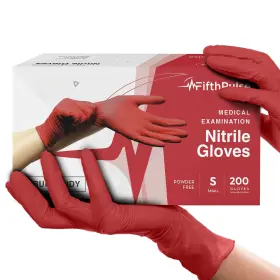 810084935507 FIFTHPULSE Light Nitrile Disposable Gloves Mil