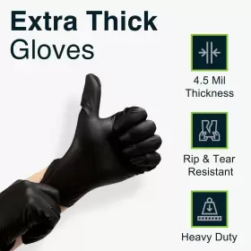 810084935767 FIFTHPULSE Disposable Nitrile Gloves Mil Powd #2