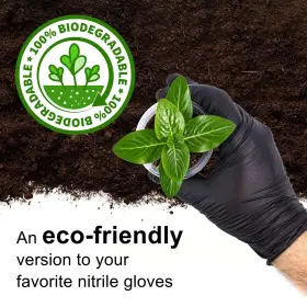 840331600353 FIFTHPULSE Biodegradable Gloves Nitrile #2
