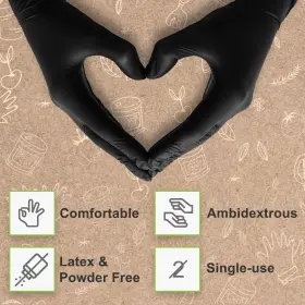 840331600353 FIFTHPULSE Biodegradable Gloves Nitrile #3