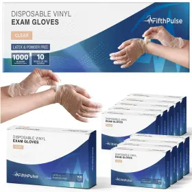 840331603125 FIFTHPULSE Gloves Disposable Latex Mil