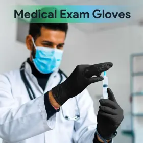 840331603187 FIFTHPULSE Exam Nitrile Gloves Mil Latex #2