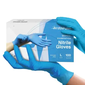 850026094275 FIFTHPULSE Nitrile Medical Gloves Surgical Latex