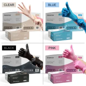 850026094848 FIFTHPULSE Disposable Gloves Pack Latex Powder #3