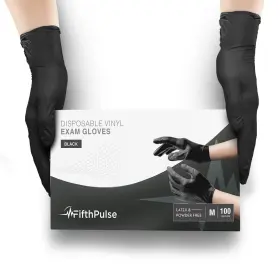 FMN100034 FIFTHPULSE Disposable Gloves Pack Latex Powder Mil