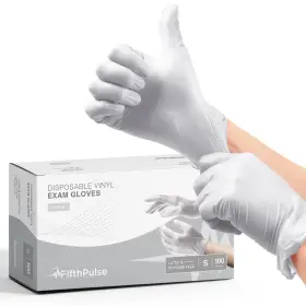 FMN100158 FIFTHPULSE Disposable Gloves Pack Latex Powder