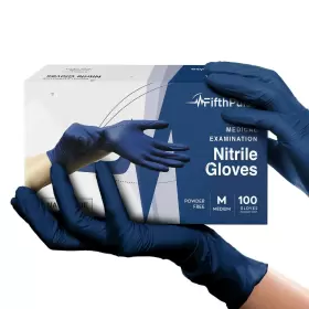 FMN100206 FIFTHPULSE Lilac Nitrile Disposable Gloves Mil