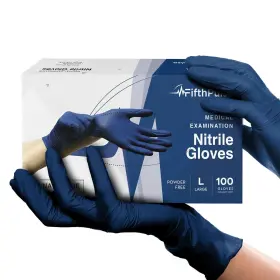 FMN100212 FIFTHPULSE Nitrile Disposable Gloves Powder Latex