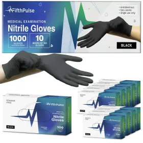 FP-FMN100623 FIFTHPULSE Nitrile Gloves Medical Latex Powde
