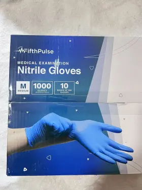 FP-N-10X100-BLE-MD FIFTHPULSE Nitrile Disposable Medical Exam #2