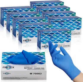 313043826842 FINITEX Nitrile Disposable Medical Exam Gloves