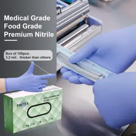 313094687676 FINITEX Nitrile Disposable Medical Exam Mil #2