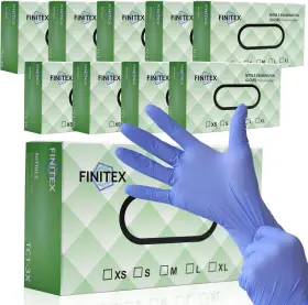 313094687676 FINITEX Nitrile Disposable Medical Exam Mil