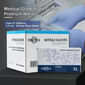 810028650381 FINITEX Nitrile Gloves Powder