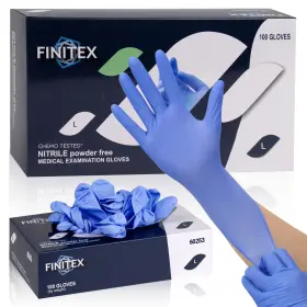 810028650923 FINITEX Nitrile Disposable Medical Exam Gloves