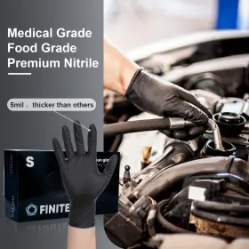 850000740082 FINITEX Nitrile Disposable Gloves Exam Latex #2