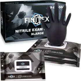 SP-EX6504-3B-XL FINITEX Nitrile Disposable Gloves Powderfree