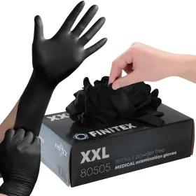 YR1031-A1191 FINITEX Nitrile Disposable Gloves Powder Medical