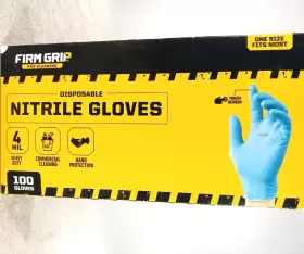 13547-110 FIRM GRIP Pro Cleaning Nitrile Gloves Disposable #3