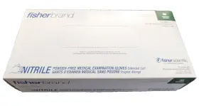 19-041-170B FISHERBRAND Nitrile Powder Exam Gloves
