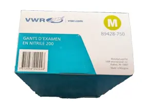 89428-750 FISHERBRAND Vwr Nitrile Exam Gloves #2