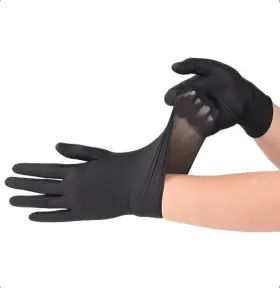 HG01B3M FIXLYFINDS Nitrile Gloves Mil Disposable Kitchen