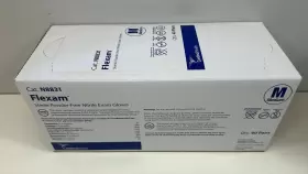 N8821 FLEXAM Nitrile Exam Glove Sterile Powder #2