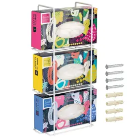617209493047 FMP BRANDS Triple Glove Holder Wall Mount Wire