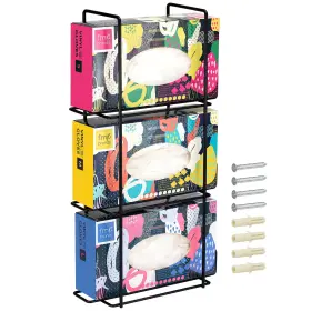 810041566430 FMP BRANDS Triple Glove Holder Wall Mount Wire