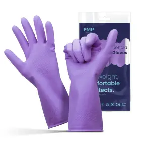 810146323921 FMP BRANDS Cleaning Gloves Rubber Washing Dishes