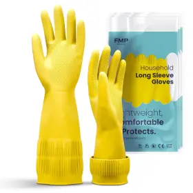 810146323976 FMP BRANDS Dishwashing Gloves Rubber