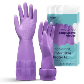 FAF301322 FMP BRANDS Dishwashing Gloves Rubber Wa