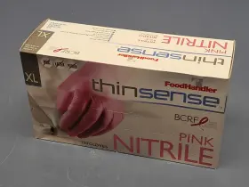 103-TSI8-PNK FOODHANDLER Gloves Thinsense Nitrile Powder Pink