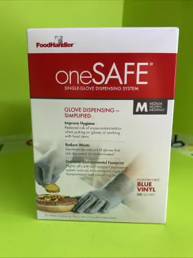 763256005624 FOODHANDLER Onesafe Powder Gloves Box