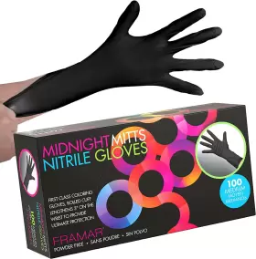 313036992936 FRAMAR Powder Nitrile Gloves Disposable Latex