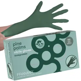 680343900283 FRAMAR Gloves Disposable Latex Nitrile Dispos