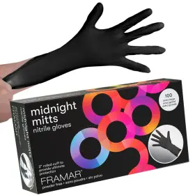680343900351 FRAMAR Nitrile Gloves Pack Disposable Latex