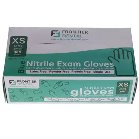 77119360 FRONTIER Dental Nitrile Exam Gloves Powder