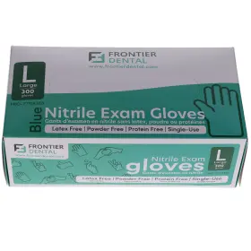 77119363 FRONTIER Dental Nitrile Examination Gloves Powder