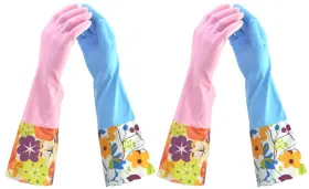 31229-4 G-F PRODUCTS Latex Household Gloves Cuff Chemical