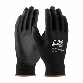33-B125V-L G-TEK Gp Seamless Knit Glove Polyurethane Coated