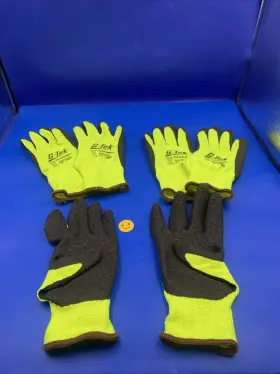 HVG700SLC-L G-TEX Posigrip Crinkle Latex Palm Coated Vis