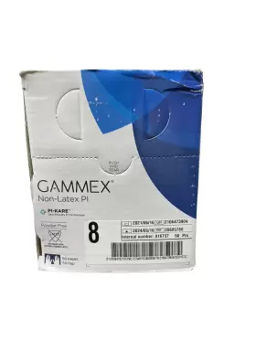 816737 GAMMEX Latex Pi Powder Surgical Gloves Expires