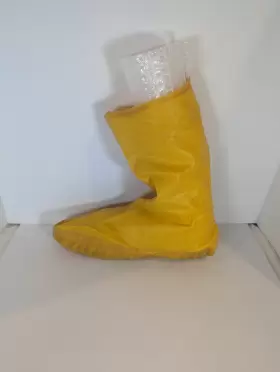 LB1250 GAUNTLET Hazmat Latex Boot Chemical Safety Shoe Cover #2
