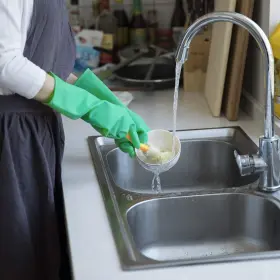 431250659113 GAYISIC Cleaning Gloves Dishwashing Kitchen Lat #2