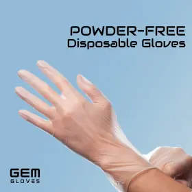 749524769122 GEMORIE Gem Gloves Powder Disposable #3