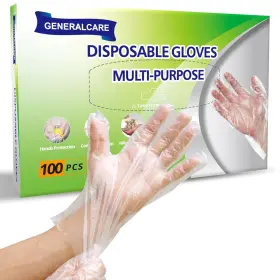 100PCS GENERALCARE Disposable Gloves Food Handling Service