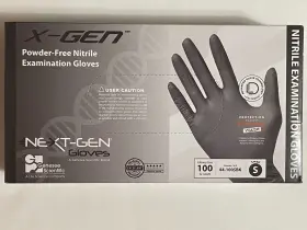 44-100SBK GENESEE SCIENTIFIC Nitrile Examination Gloves Mil